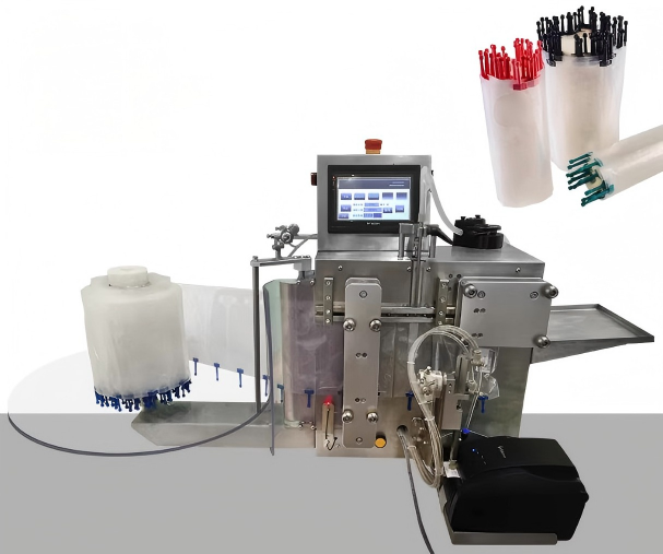 Simplymatic automated boar semen  dose packaging sealing machine