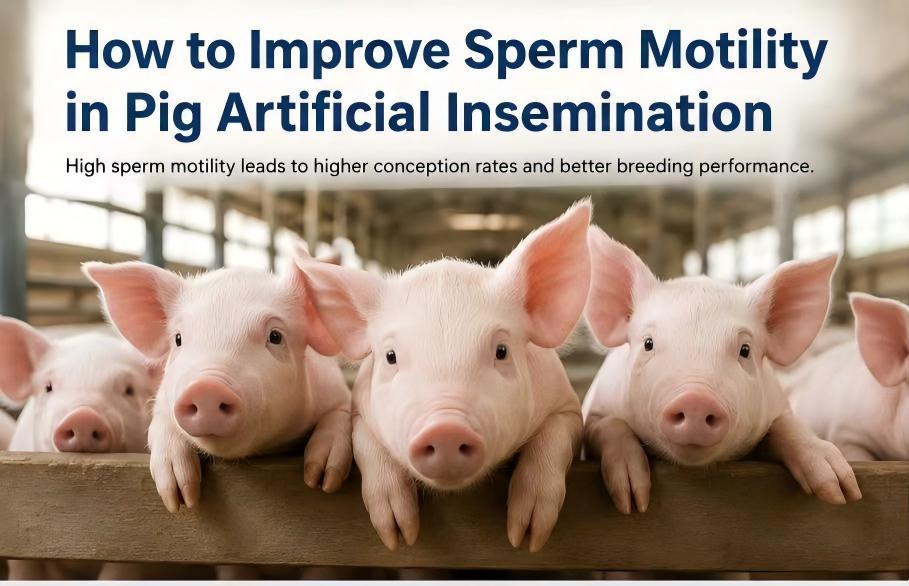 How to Improve Sperm Motility in Pig Artificial Insemination